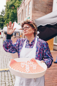 Hermine auf. dem. Steinburger Abendmarkt